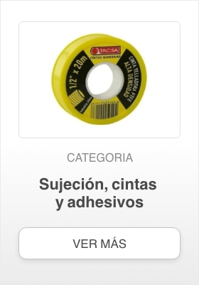 Sujeción, cintas y adhesivos